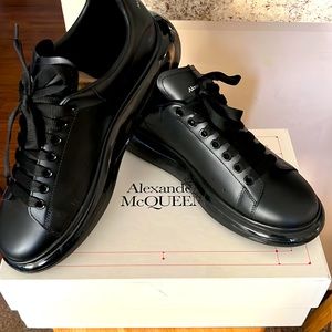 All black Alexander McQueen